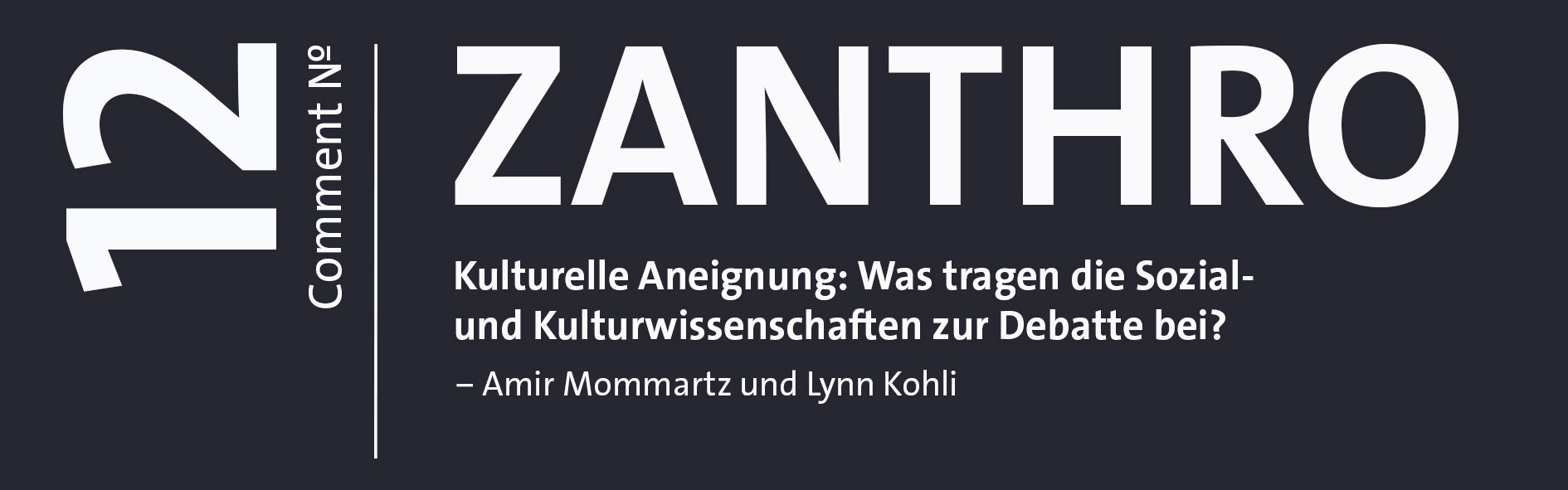 ZANTHRO Comment Nr. 12